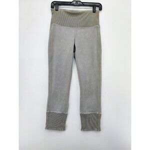 Lululemon Women's Wunder Under Crop 23" Ribbed Washed French Clay Legging Size 6